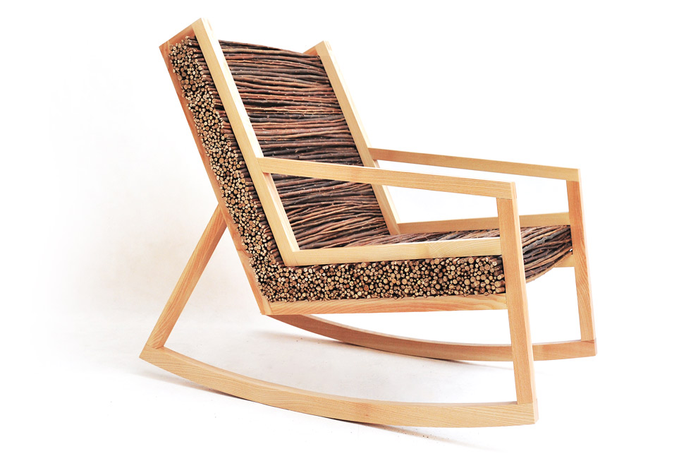 Haluz Rocking Chair - LumberJac