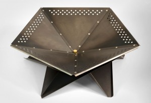 Cross Tan Fire Pit by Jam Furniture