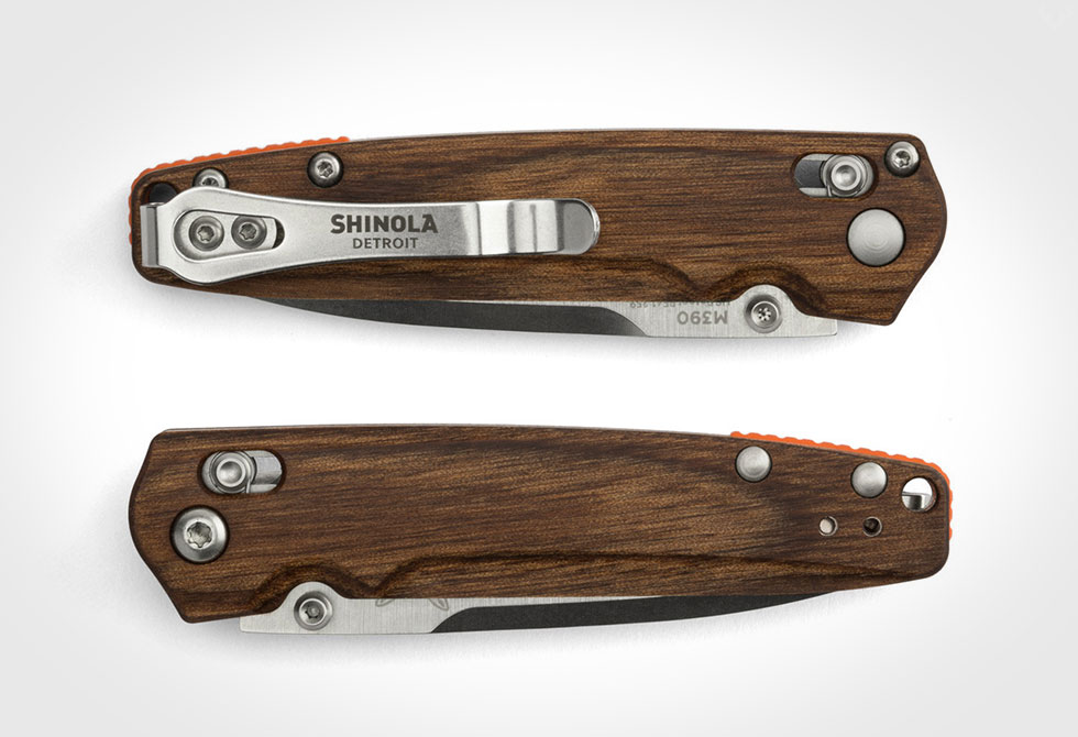 Shinola x Benchmade Custom 485 Valet Knife