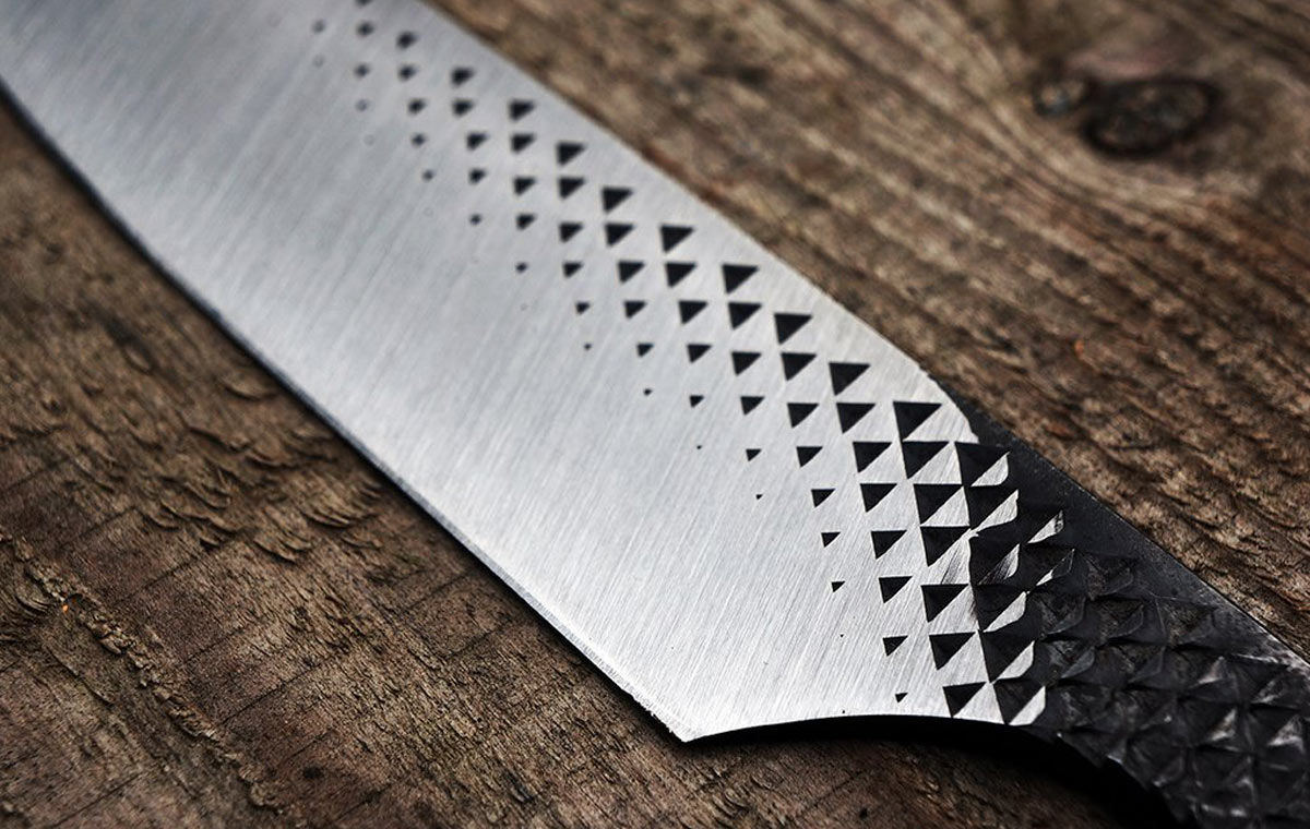Re-purposed File Knives LumberJac