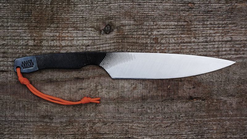 Re-purposed File Knives LumberJac