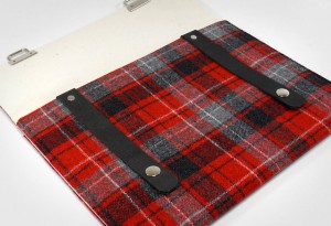 Moose and Pine iPad Case Inside - LumberJac