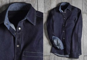 Trim Denim Shirt
