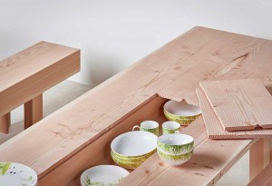 Planks Dining Table by Benchmark