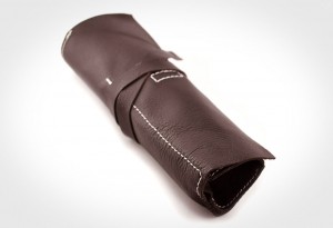 RYAN Leather Pencil Case Roll