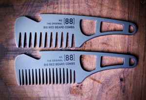 Big Red Stainless Steel No.88 Beard comb