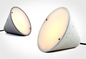 Concrete Bullet Lamp
