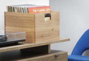 Symbol Audio Dovetail Record Crate