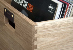 Symbol Audio Dovetail Record Crate
